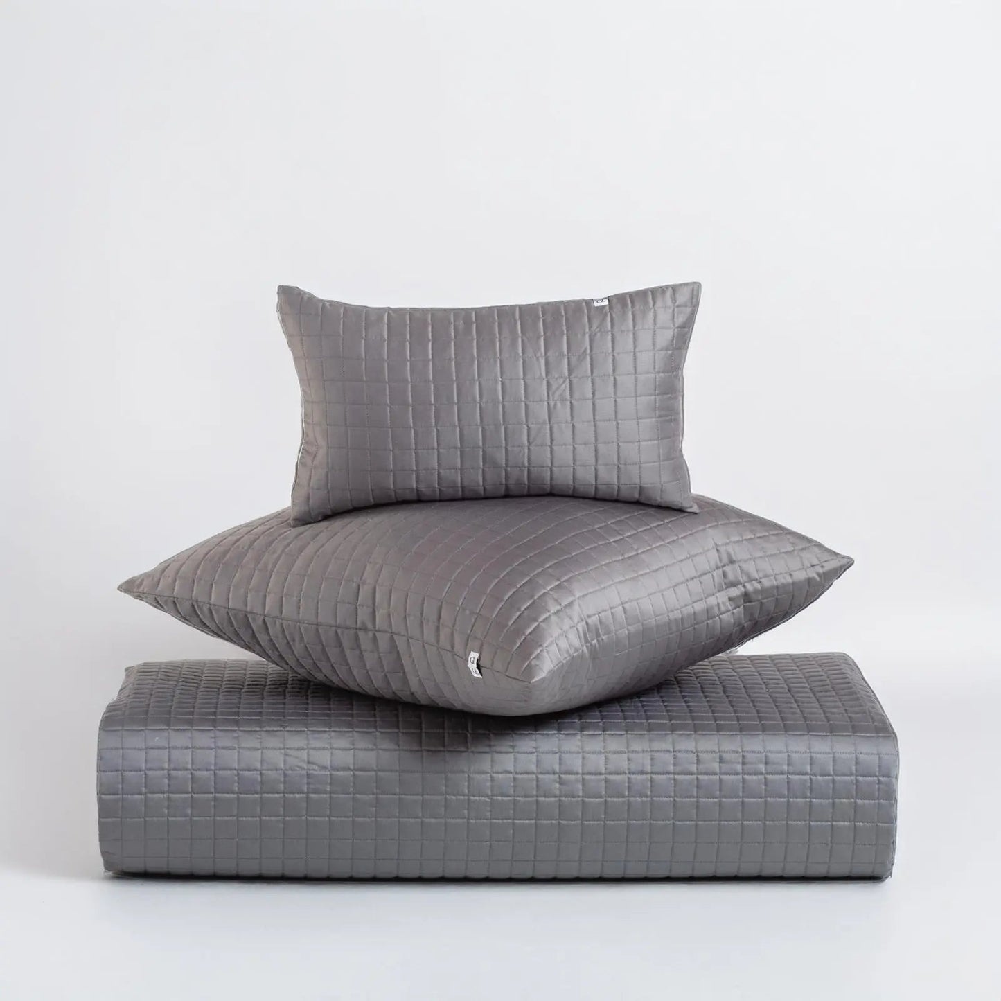 cuscino d’arredo trapunta mid grey