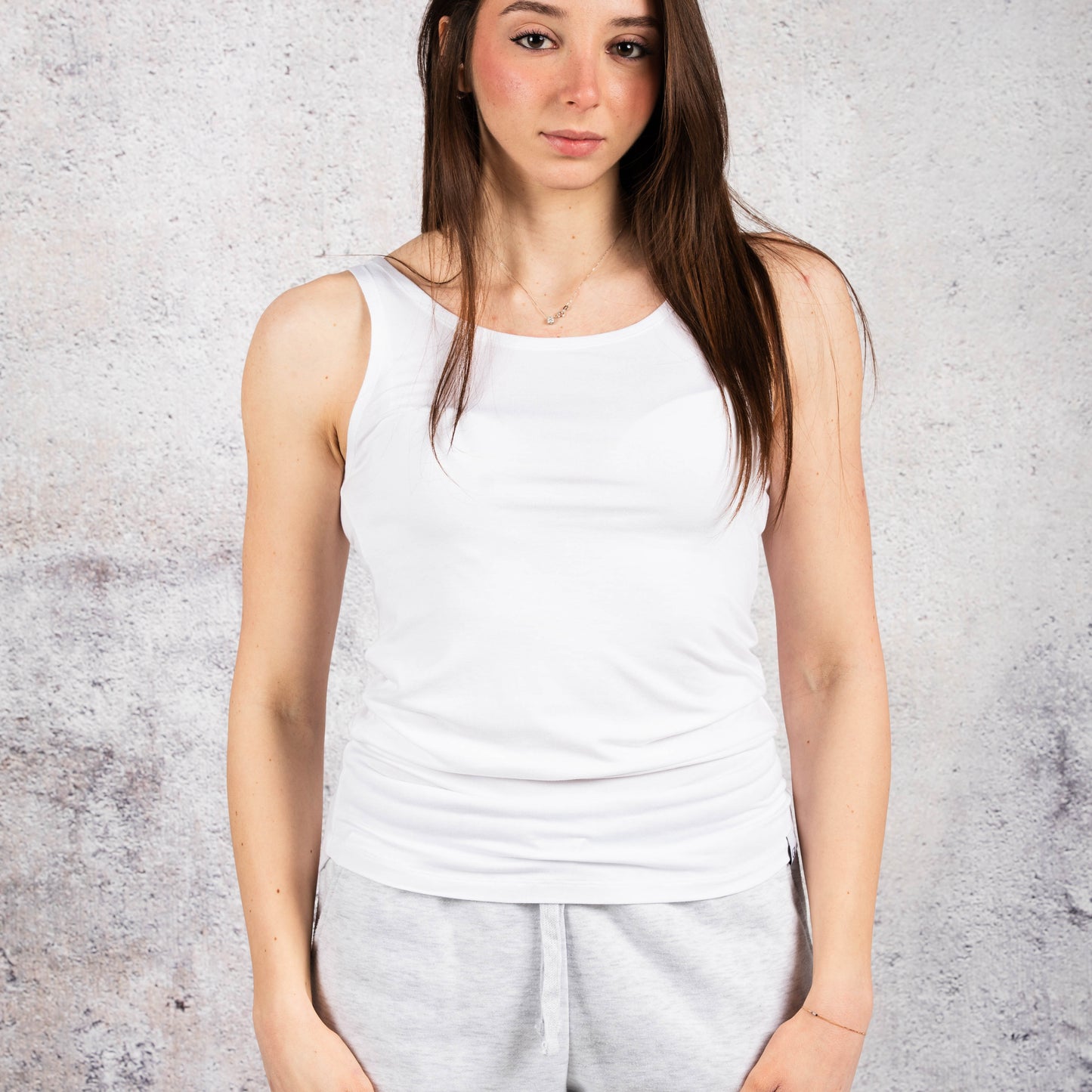 Tank Top - White Bandage