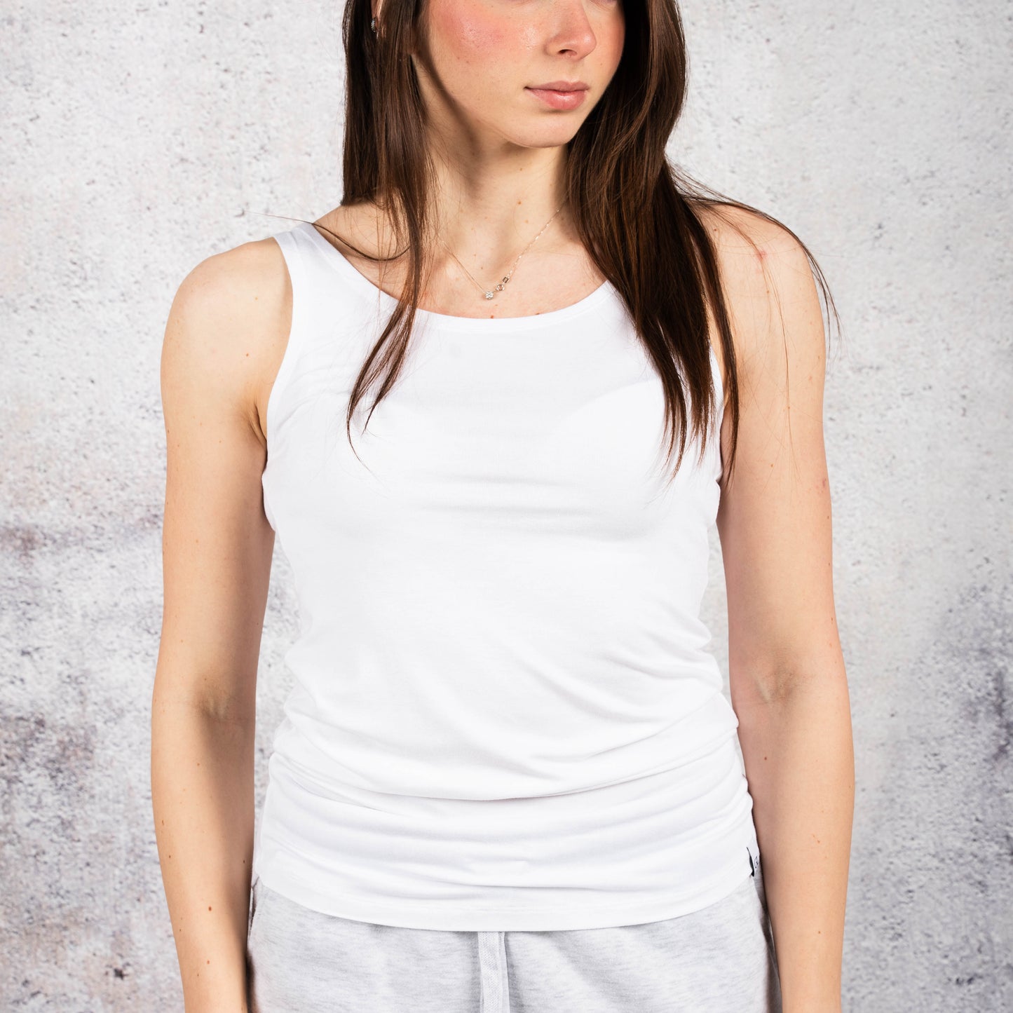 Tank Top - White Bandage