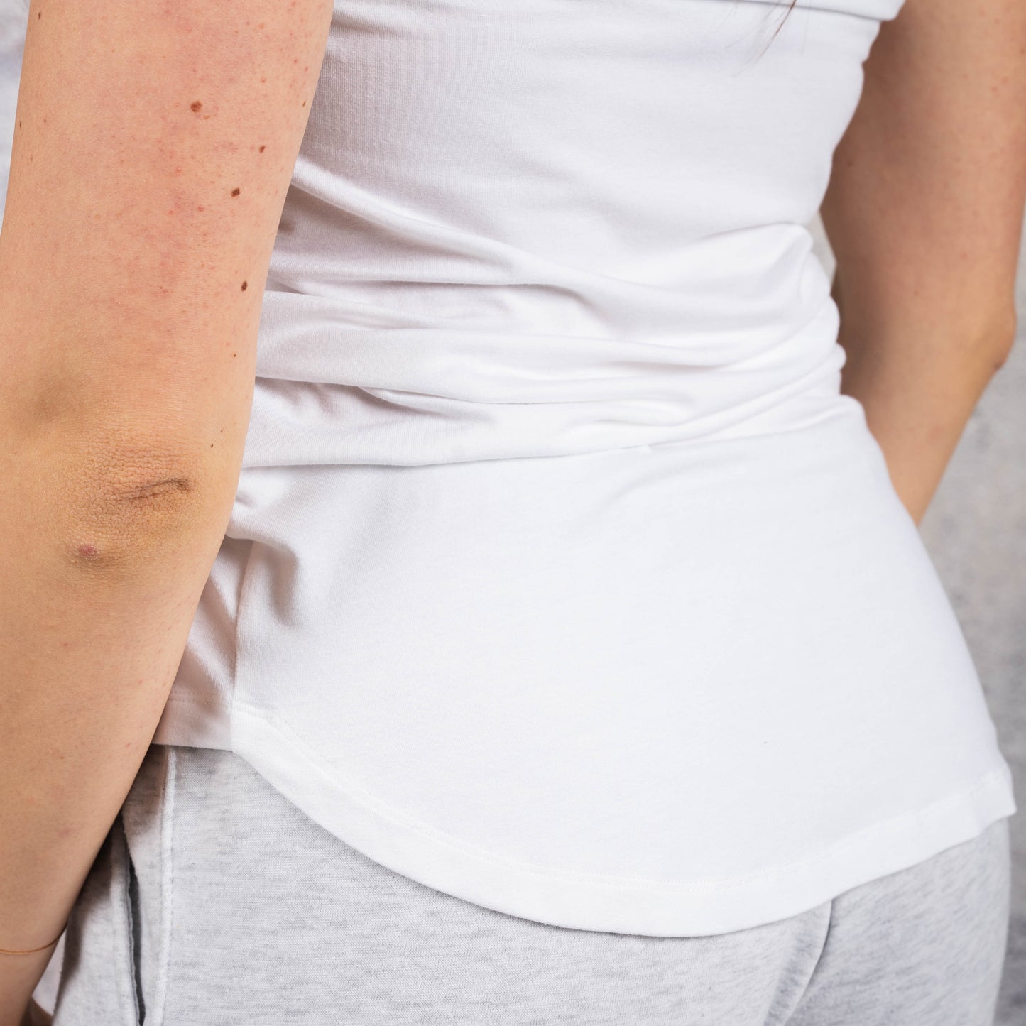 Tank Top - White Bandage