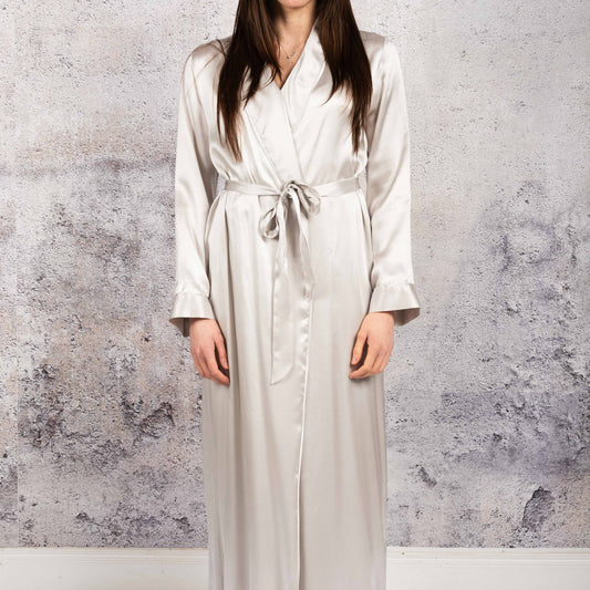 Silk Dressing Gown - Carol