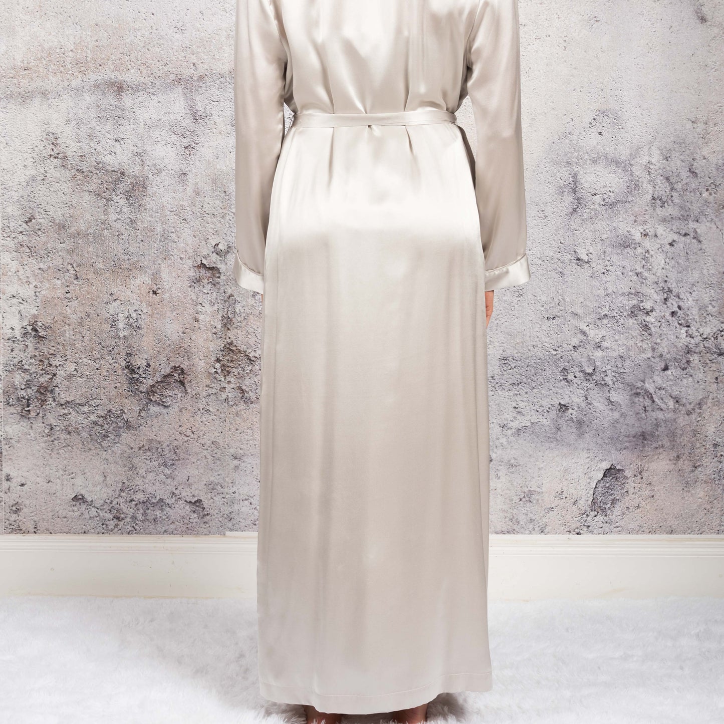 Silk Dressing Gown - Carol