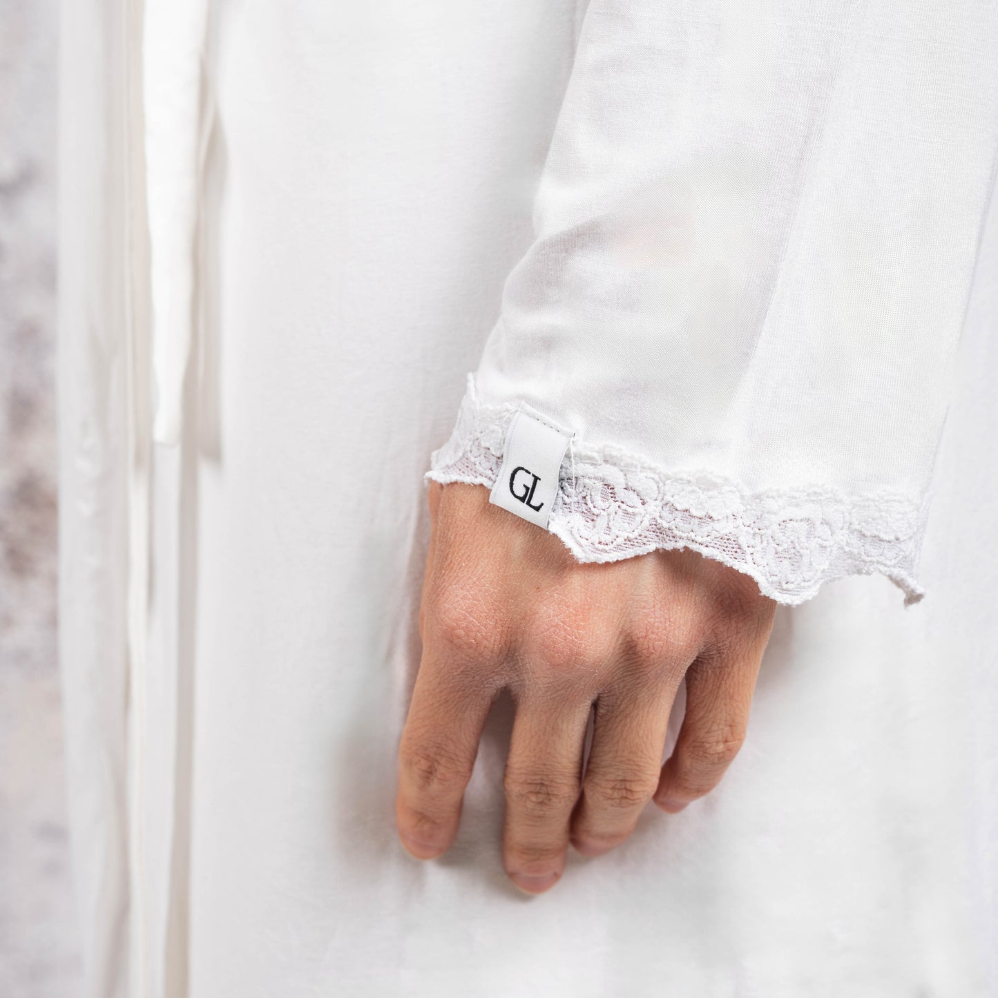 Dressing Gown - Faith Bi White