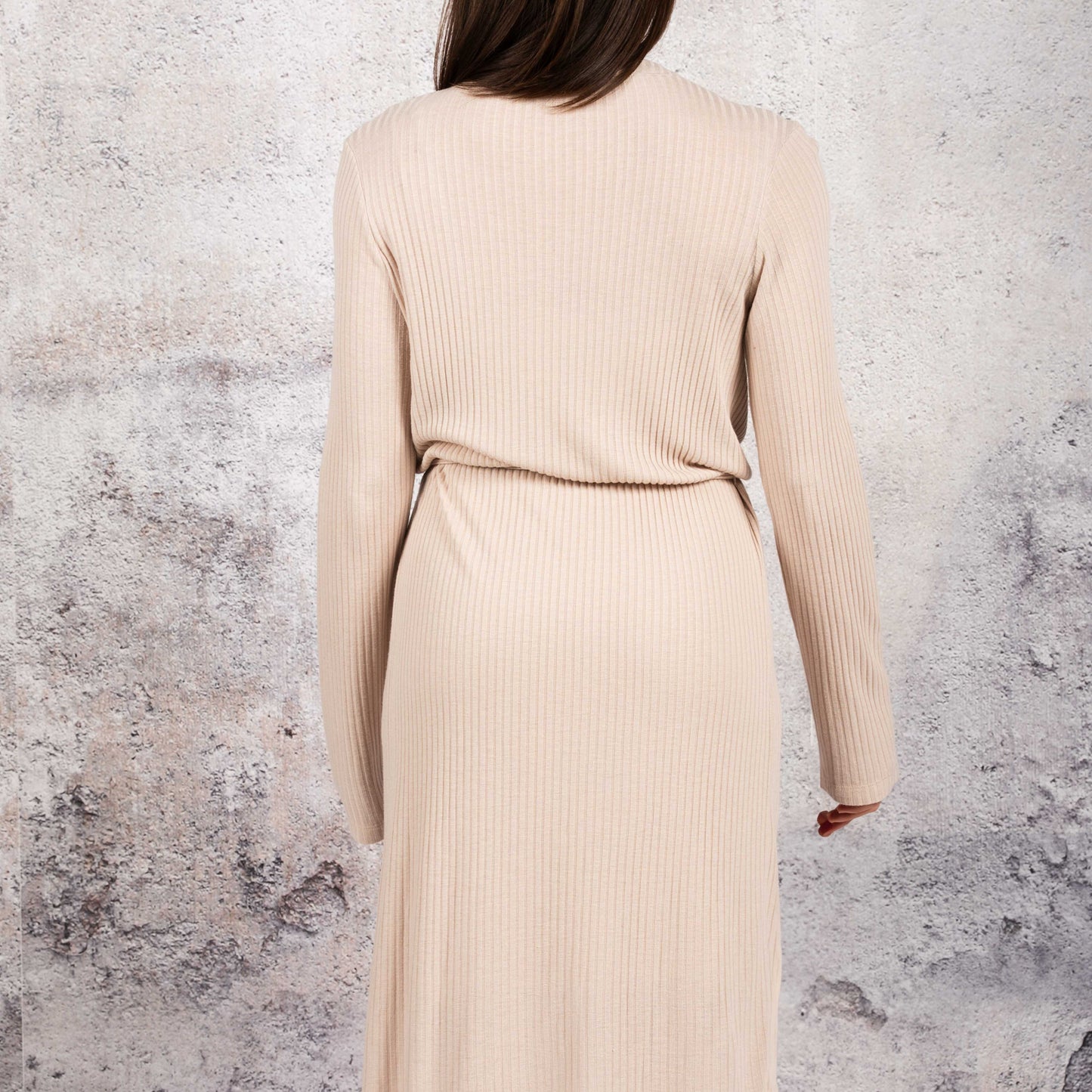 Ribbed Dressing Gown - Faith Corda